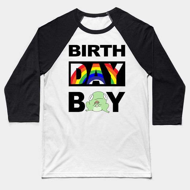 Birth Day Boy Baseball T-Shirt by cerylela34
